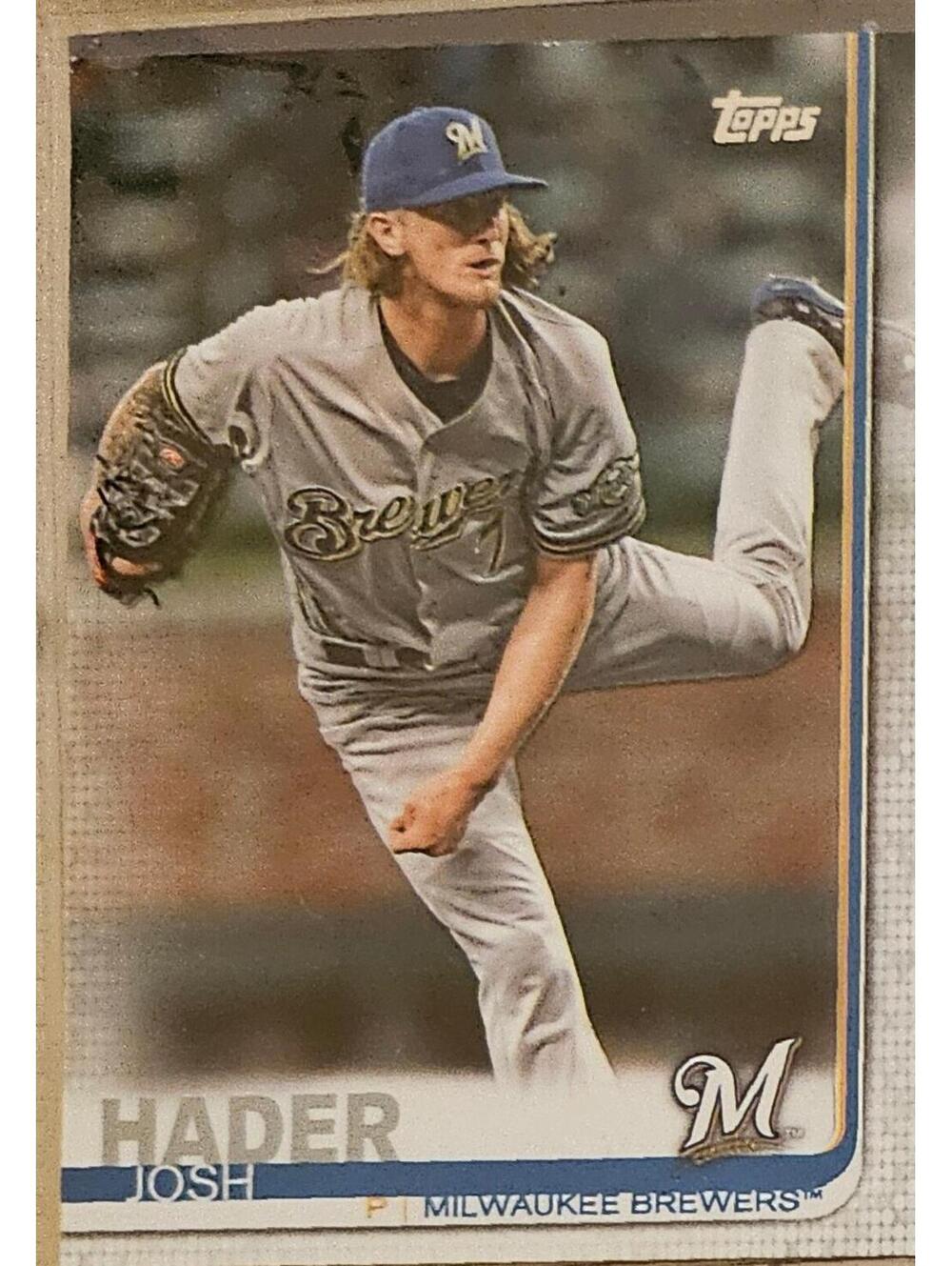 Josh Hader - 2019 Topps #30 - Milwaukee Brewers
